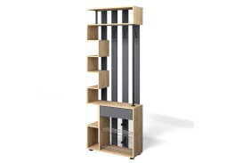 "Мини-Лайт" МЛ-1, прихожая дуб крафт/графит, ф-ка Бител