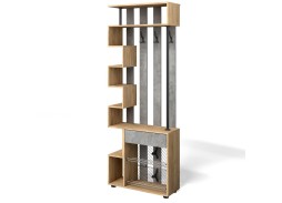 "Мини-Лайт" МЛ-1, прихожая дуб крафт/бетон ателье, ф-ка Бител