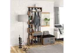 "Мини-Лайт" комплект 1, прихожая дуб крафт/графит, ф-ка Бител