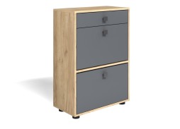 "Мини-Лайт" комплект 2, прихожая дуб крафт/графит, ф-ка Бител