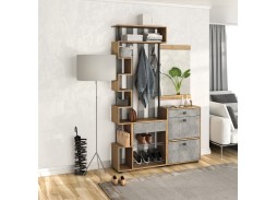 "Мини-Лайт" комплект 2, прихожая дуб крафт/бетон ателье, ф-ка Бител