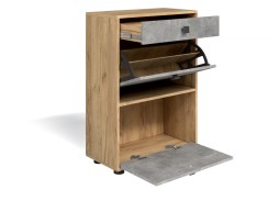 "Мини-Лайт" комплект 4, прихожая дуб крафт/бетон ателье, ф-ка Бител