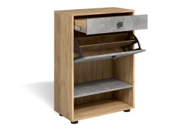 "Мини-Лайт" комплект 6, прихожая дуб крафт/бетон ателье, ф-ка Бител