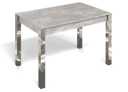 Стол "Милан 1" бетон ателье/ножки хром, Бител