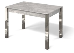 Стол "Милан 1" бетон ателье/ножки хром, Бител