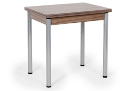 "Ирис" поворотно-раздвижной обеденный стол шимо тёмный, ф-ка "Бител"