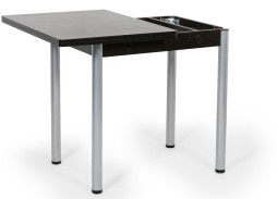 "Ирис" поворотно-раздвижной обеденный стол венге, ф-ка "Бител"