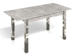 "Милан 3" раздвижнойс тол бетон ателье/ножки хром, Бител