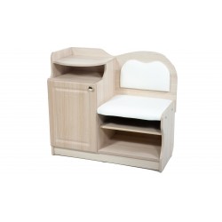 Классика банкетка, венге/замша 642, ф-ка Бител