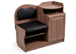 "Классика" банкетка, шимо тёмный, ф-ка Бител