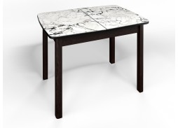 стол "Флорида" СМ-1 раздвижной, опора прямая венге массив, ф-ка Бител