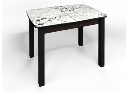 стол "Флорида" СМ-1 раздвижной, опора чёрная квадрат, венге, ф-ка Бител