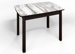 стол "Флорида" СМ-2 раздвижной, опора прямая венге массив, ф-ка Бител