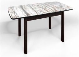 стол "Флорида" СМ-2 раздвижной, опора прямая венге массив, ф-ка Бител