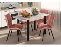 Обеденная группа Флорида-Рим СМ-2, опора чёрная квадрат,...