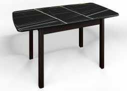 стол "Флорида" СМ-3 раздвижной, опора прямая венге массив, ф-ка Бител