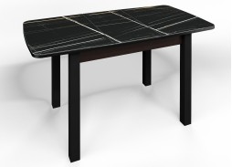 стол "Флорида" СМ-3 раздвижной, опора чёрная квадрат, венге, ф-ка Бител