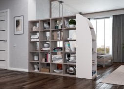 стеллаж перегородка R-12 22 750 Р. в Вира Мебель стеллаж перегородка R-12