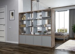 стеллаж перегородка R-16 24 300 Р. в Вира Мебель стеллаж перегородка R-16