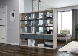 стеллаж перегородка R-17 25 750 Р. в Вира Мебель стеллаж перегородка R-17