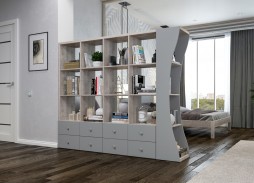 стеллаж перегородка R-22 27 500 Р. в Вира Мебель стеллаж перегородка R-22