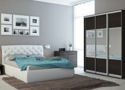 "Лайна 1" спальный гарнитур 88 700 Р. в Вира Мебель "Лайна 1" спальный гарнитур