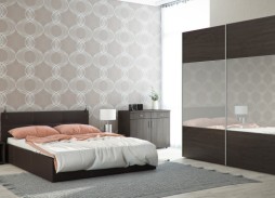 "Лайна 2" спальный гарнитур 84 950 Р. в Вира Мебель "Лайна 2" спальный гарнитур