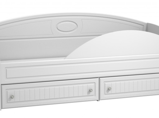 "Монако МН-11+11а" кровать одинарная с ящиками и бортом, ф-ка Система Мебели