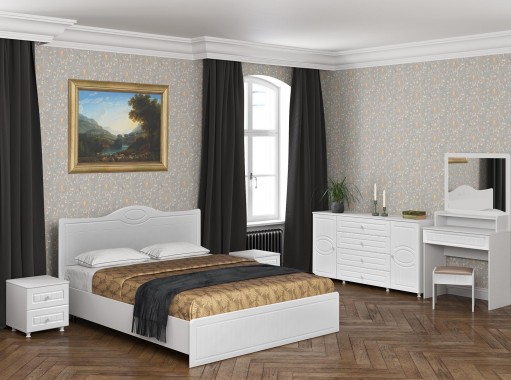 "Монако 9" спальня, ф-ка Система Мебели