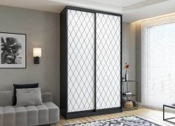 "Сканди ФП 2-03" шкаф купе с фотопечатью 23 800 Р. в Вира Мебель "Сканди ФП 2-03" шкаф купе с фотопечатью