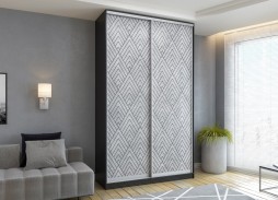 "Сканди ФП 2-05" шкаф купе с фотопечатью 23 800 Р. в Вира Мебель "Сканди ФП 2-05" шкаф купе с фотопечатью