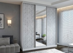 "Сканди ФП 3-02" шкаф купе с фотопечатью 31 500 Р. в Вира Мебель "Сканди ФП 3-02" шкаф купе с фотопечатью