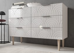 Йорк №9 комод МДФ