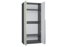 Софт тач 2 шкаф двухдверный распашной МДФ