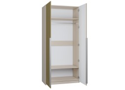 Софт тач 7 шкаф двухдверный распашной МДФ