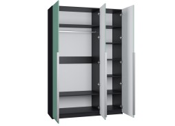 Софт тач 13 шкаф трёхдверный распашной МДФ