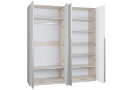 Софт тач 16 шкаф четырёхдверный распашной МДФ