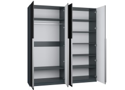 Софт тач 19 шкаф четырёхдверный распашной МДФ