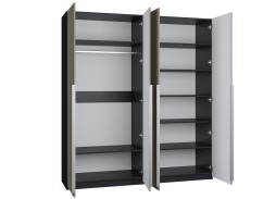 Софт тач 20 шкаф четырёхдверный распашной МДФ