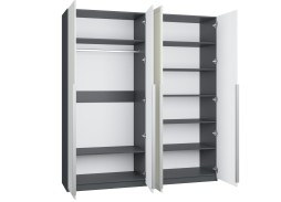 Софт тач 21 шкаф четырёхдверный распашной МДФ