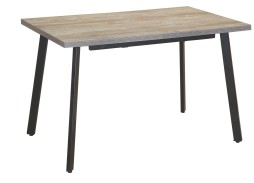 Стол обеденный "Бэлфаст" 75*120/160 пасадена/чёрный, ф-ка Система Мебели