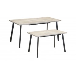 Стол круглый, раздвижной ЛДСП белый, ф-ка Система Мебели