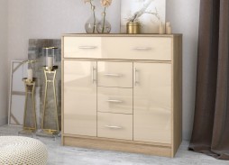 комод "Бонапарт 4" глянец