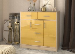 комод "Бонапарт 5" глянец