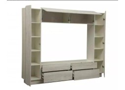 "Лаванда 2" гостиная, белый/бетон, ф-ка "Олимп Мебель" 26 020 Р. в Вира Мебель "Лаванда 2" гостиная, белый/бетон, ф-ка "Олимп Мебель"