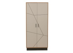 "Гамма 54.03" шкаф для одежды таксония/грей, ф-ка Олимп 17 393 Р. в Вира Мебель "Гамма 54.03" шкаф для одежды таксония/грей, ф-ка Олимп