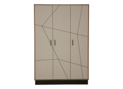 "Гамма 54.12" шкаф для одежды таксония/грей, ф-ка Олимп 27 174 Р. в Вира Мебель "Гамма 54.12" шкаф для одежды таксония/грей, ф-ка Олимп