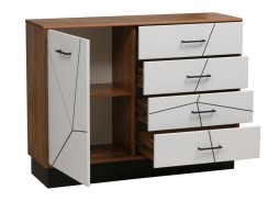 "Гамма 1" модульная гостиная, Таксония/Белый, ф-ка Олимп 52 070 Р. в Вира Мебель "Гамма 1" модульная гостиная, Таксония/Белый, ф-ка Олимп