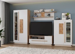 "Дора" комплектация 1 стенка, ф-ка Олимп мебель 47 710 Р. в Вира Мебель "Дора" комплектация 1 стенка, ф-ка Олимп мебель