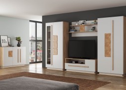 "Дора 3" стенка, ф-ка Олимп мебель 64 980 Р. в Вира Мебель "Дора 3" стенка, ф-ка Олимп мебель